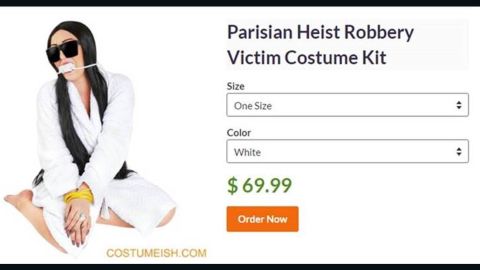 A costume based on Kim Kardashian's Paris robbery is the latest in a yearly trend of offensive Halloween costumes.
