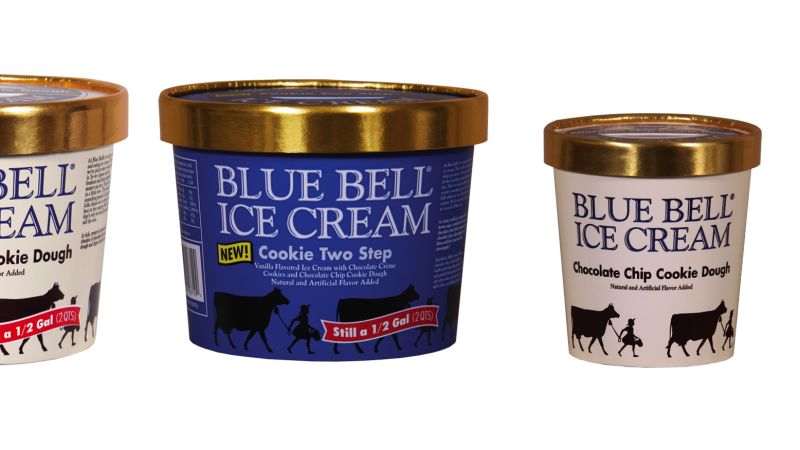 Blue Bell, Blue Bunny recall cookie dough ice cream - CNN