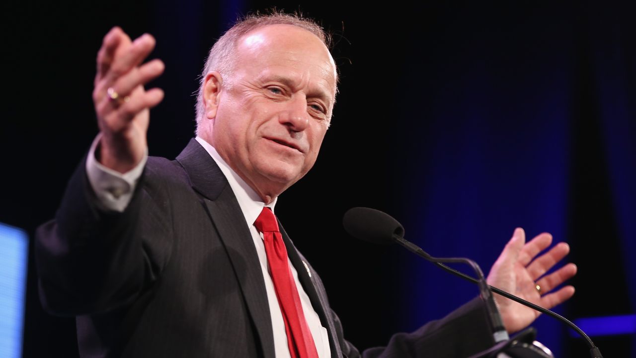 The victory of Rep. Steve King, pictured, was especially significant to white nationalists like Andrew Anglin.