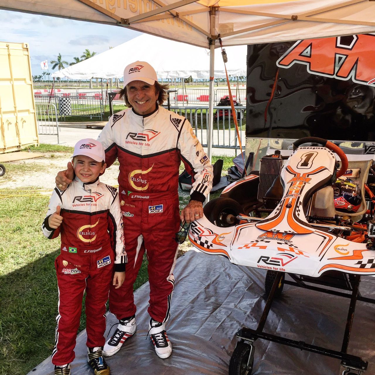 Could we see another Emerson Fittipaldi in Formula One in the future? The double F1 world champion is helping his son "Little Emmo" start his own career in motorsport.