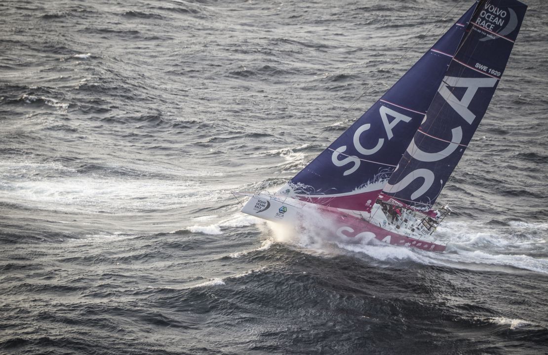 The Volvo Ocean Race began as the Whitbread Round-the-World Race in 1973.