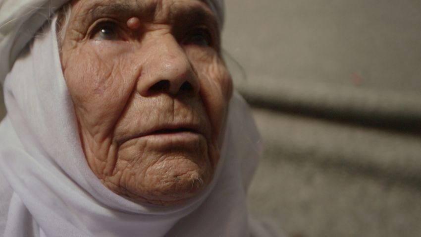 Eida Karmi is a 115-year-old Syrian refugee.