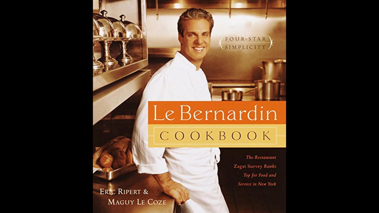 <strong>Seafood -- </strong>"Le Bernardin Cookbook: Four-Star Simplicity" contains French-born chef Eric Ripert's classic recipes. 