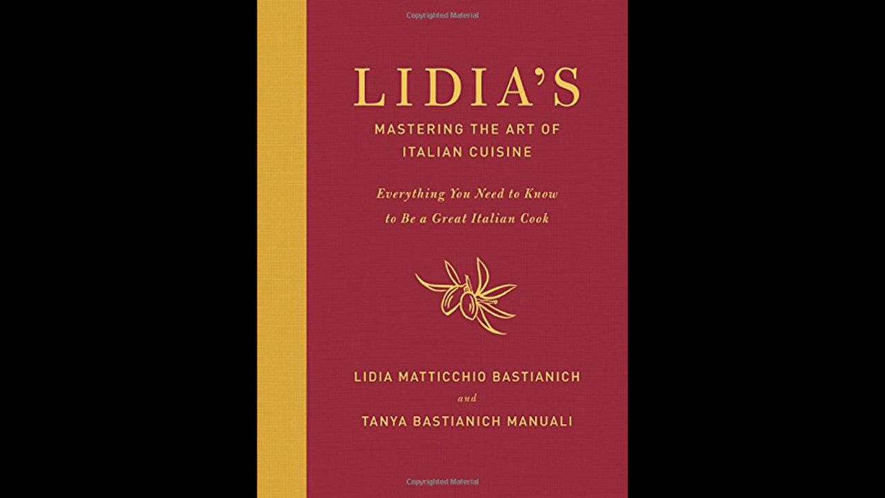 <strong>World/Italian -- </strong>Lidia Bastianich covers her beloved Italian cuisine in "Lidia's Mastering the Art of Italian Cuisine: Everything You Need to Know to Be a Great Italian Cook."