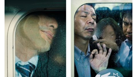 Photographer Michael Wolf is best known for his portrayals of real life in large cities around the world. 