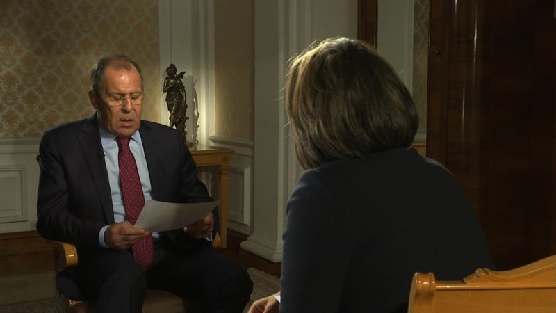 US Election: Lavrov Denies Russian Influence Over 2016 Election | CNN ...