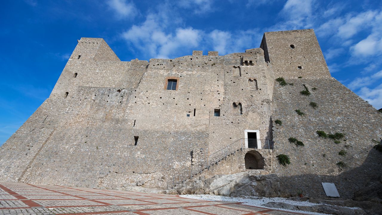 A medieval castle built in about A.D. 880 -- and expanded at various times -- dominates the Itri skyline. Built as a fortress, it's surrounded by thick, crenelated walls. A lower cylindrical tower, connected to the main castle by an impressive wall-walk, is popularly known as "the crocodile tower" because prisoners were apparently once fed to a ferocious reptile kept in its watery depths.