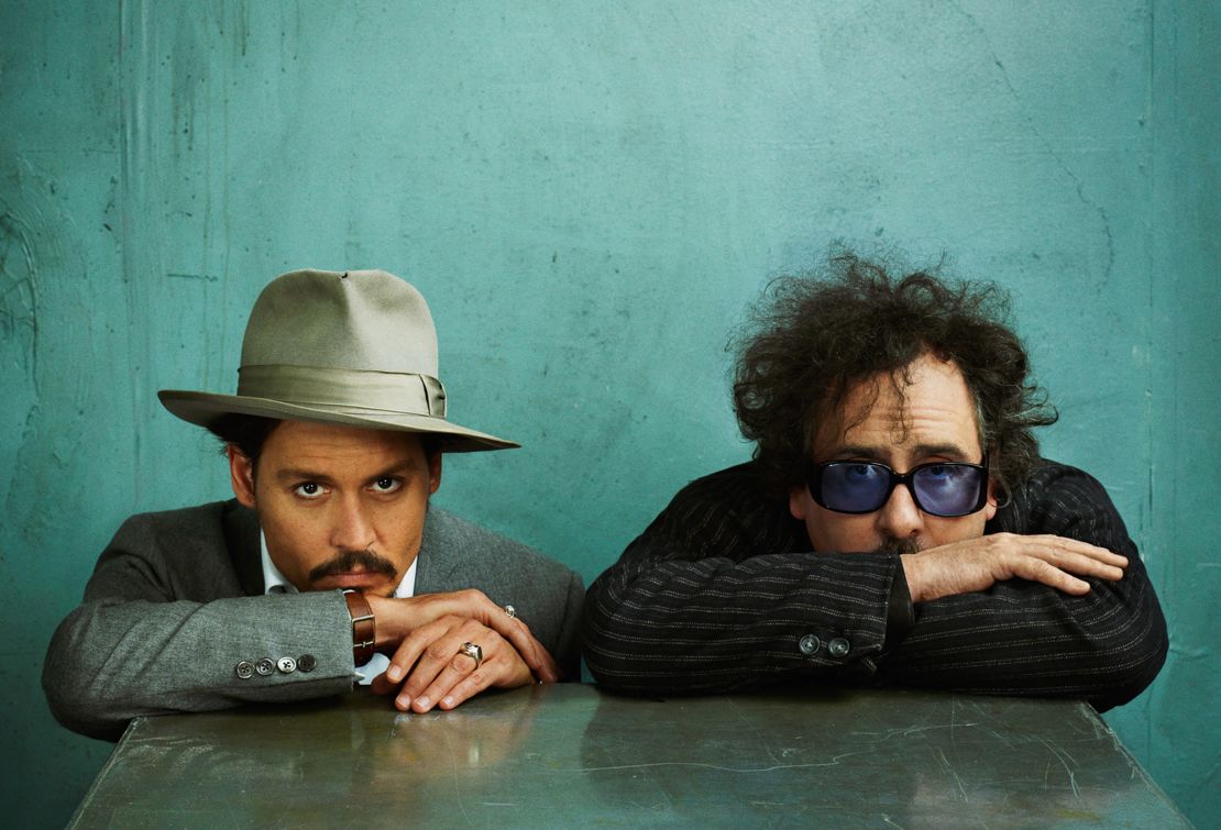 Johnny Depp and Tim Burton, Esquire, January 2008