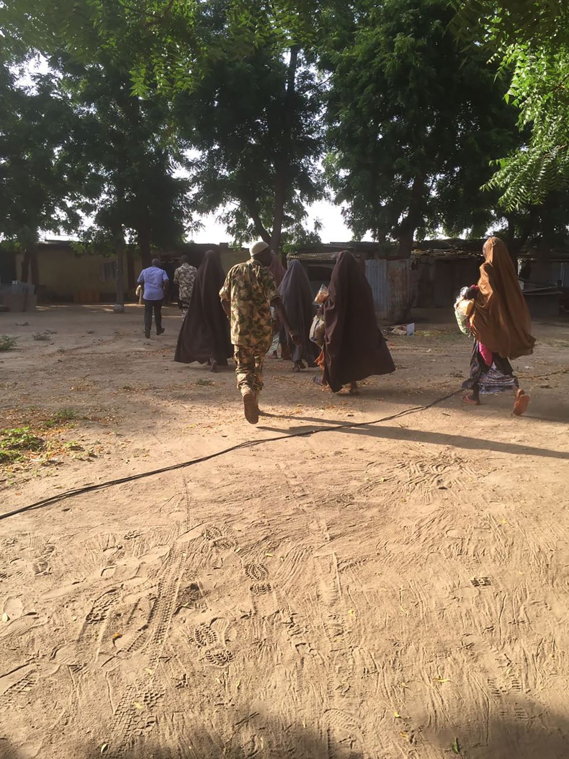 Some of the Chibok girls go free Thursday after being handed over to Nigerian authorities.