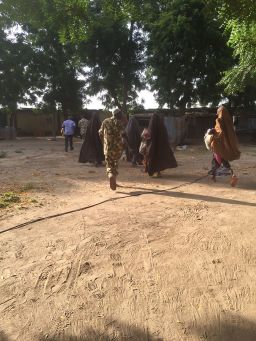 More than 20 girls were released to the Nigerian military in October.