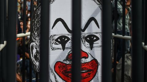 Fahmi's depiction of Prime Minister Najib as a clown has become a symbol of dissent in Malaysia.