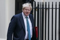 British foreign secretary Boris Johnson