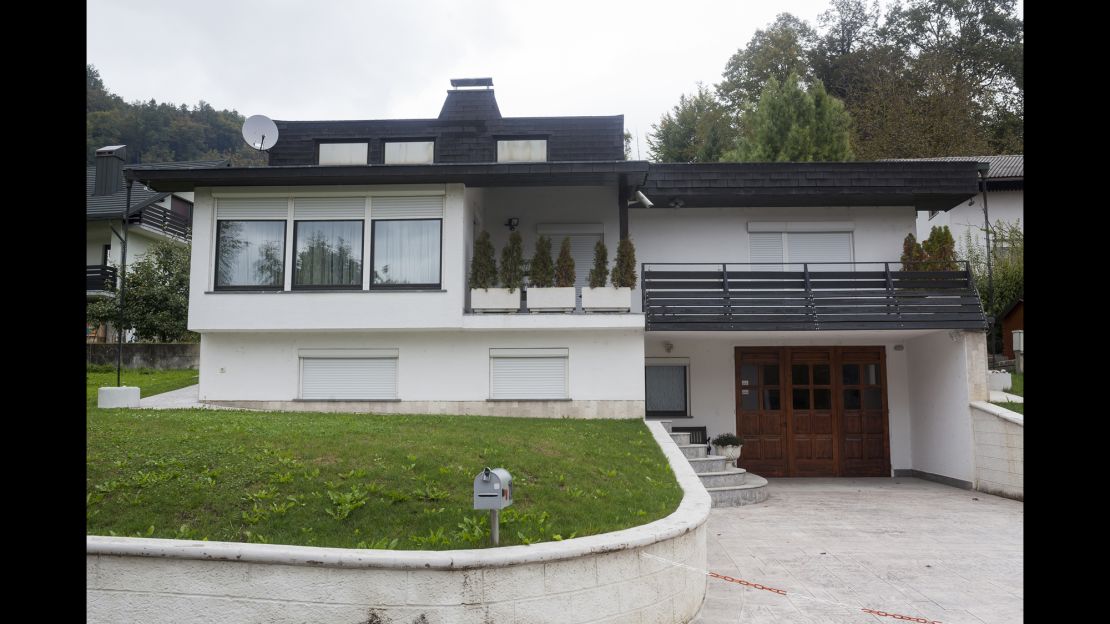 Melania's family still own a home in Sevnica, but locals say they are rarely seen there nowadays.