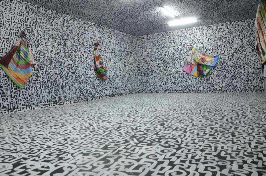 At Dak'Art 2016 his colossal installation The Prayer Room was a much talked about main feature of the Biennale. <br />