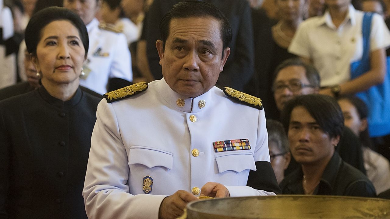 Prime Minister Prayut Chan-o-cha.