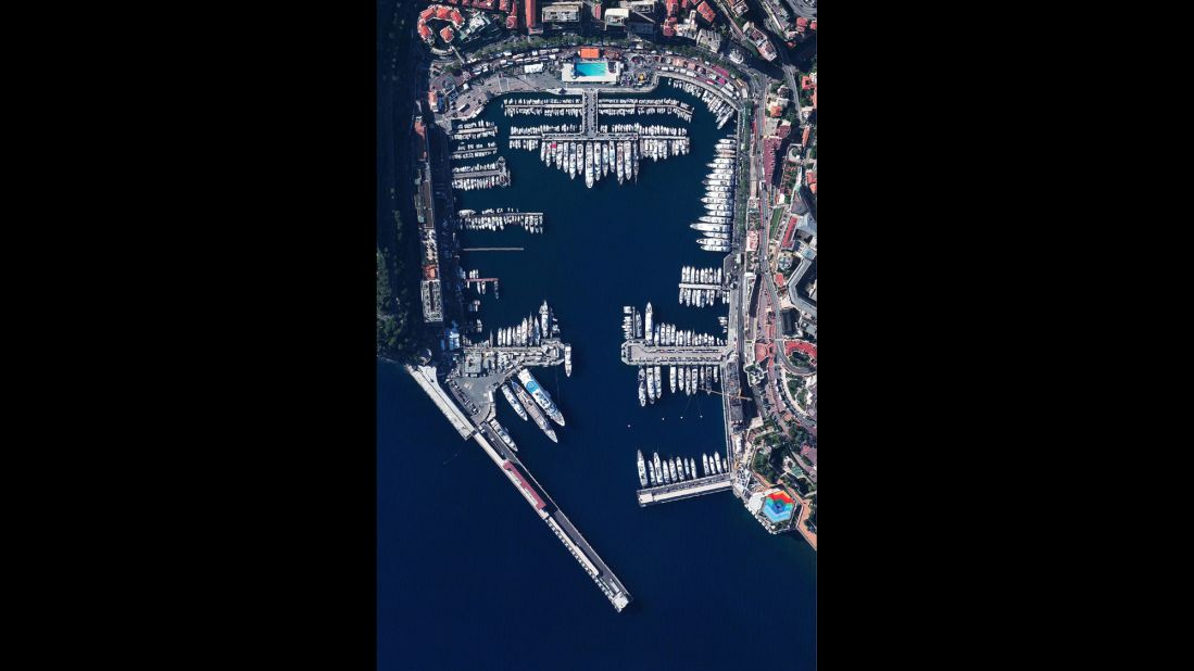 Port Hercules, the only deepwater port in Monaco -- a tiny principality just south of France near the Mediterranean coastline -- provides anchorage for up to 700 vessels. The area of the port is 0.78 square miles and comprises approximately 8% of the entire country.