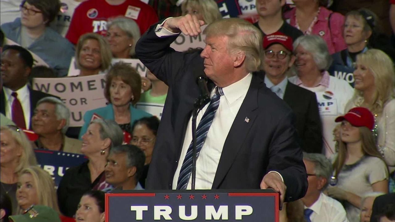 Donald Trump Casts Away His Teleprompters Cnn Politics 2122