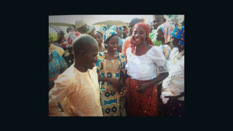 Jubilation for some of the Chibok girls and their families.