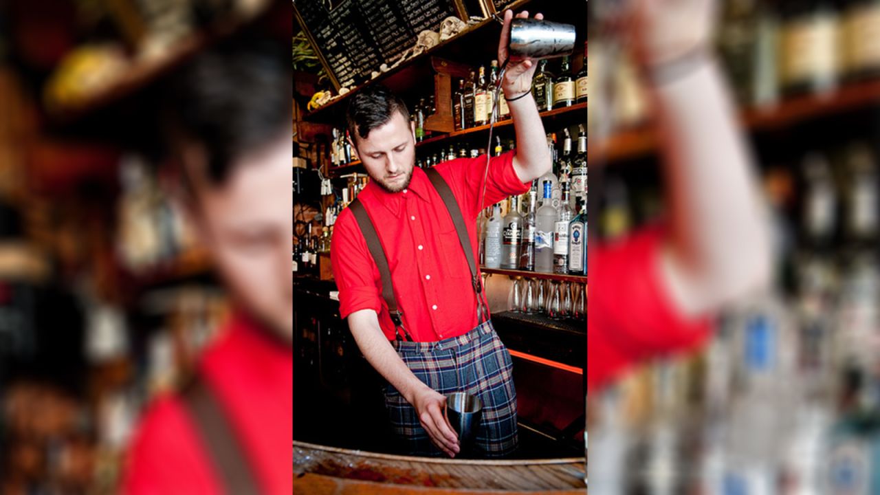 The cocktails -- like the staff -- mean business.