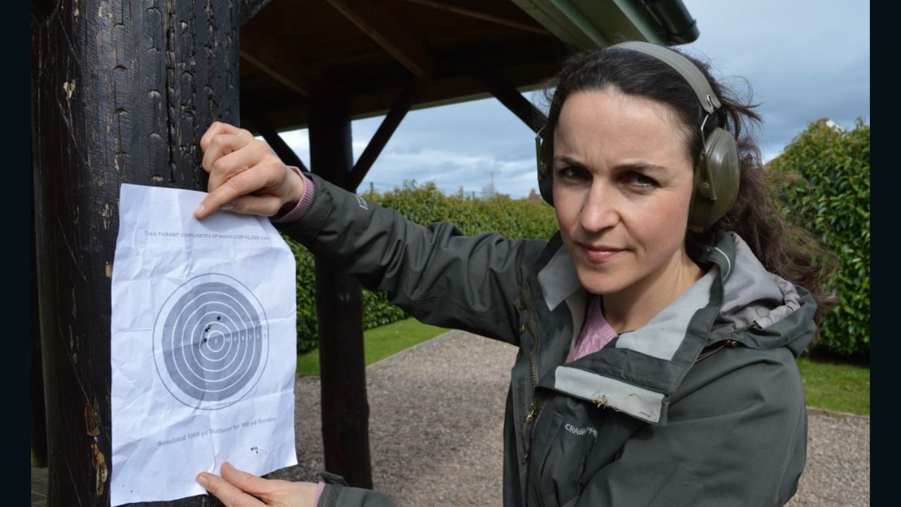 Target practice before the hunt.