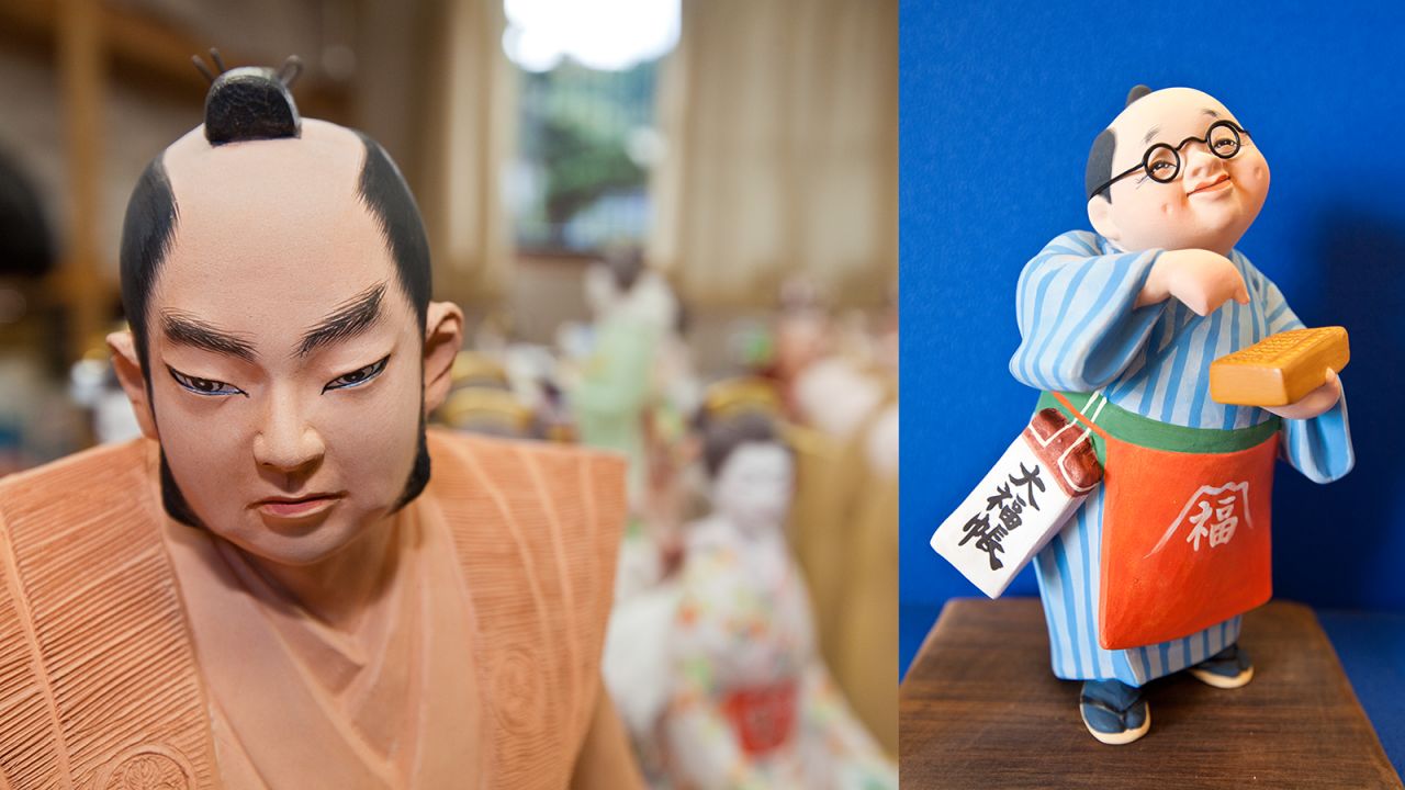 Despite the limited number of doll craftsmen now based in Fukuoka, Takeyoshi is optimistic about the future of ningyo-making. "Among many Japanese people there has been a resurgence in interest in our cultural heritage," he says. "More and more people are interested in buying dolls. Some craftsmen are also innovating with styles and characters. This keeps things fresh and fashionable."<br /> 
