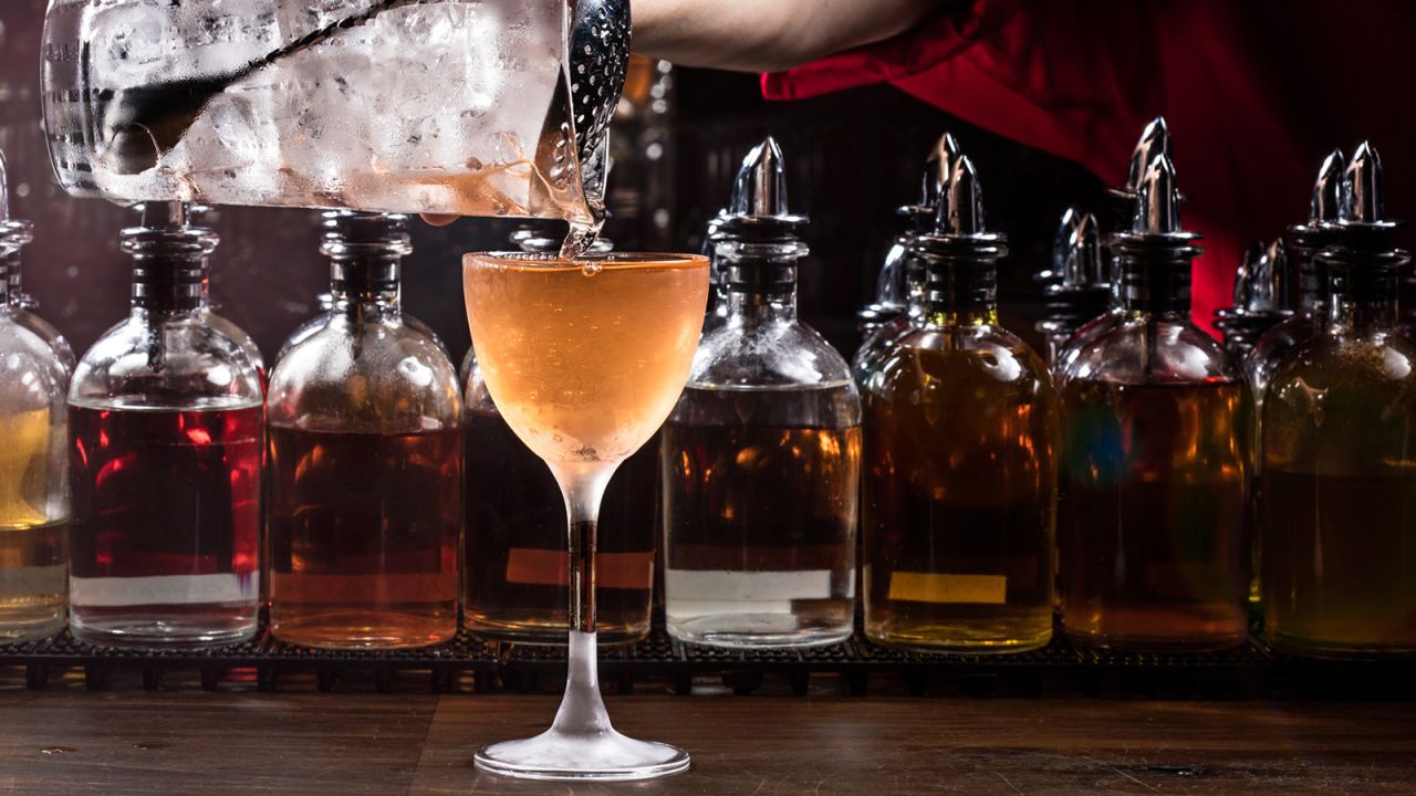Mafioso: One of the playfully named cocktails on the Dead Rabbit menu