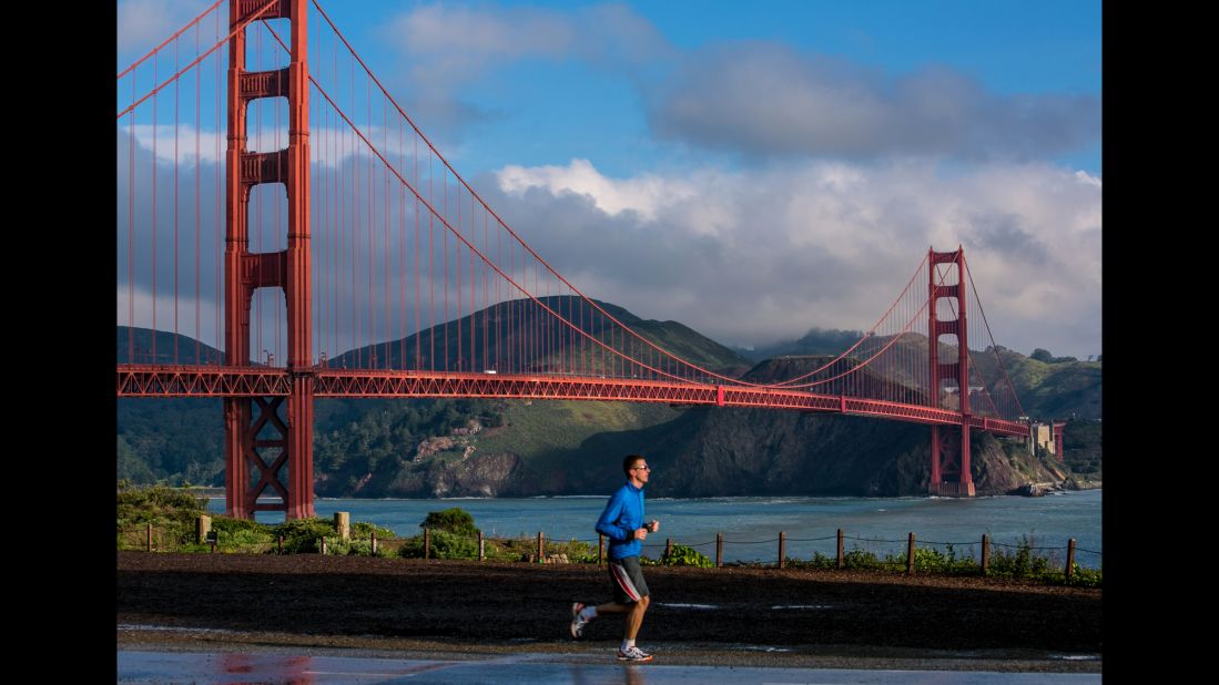 San Francisco came in at No. 2 in the study, which looked at factors like walkability, bike-ability, quality of public transit and availability of well-maintained parks. 