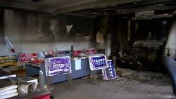 A local NC GOP office was firebombed. Is violence part of the tenor of the race now?
