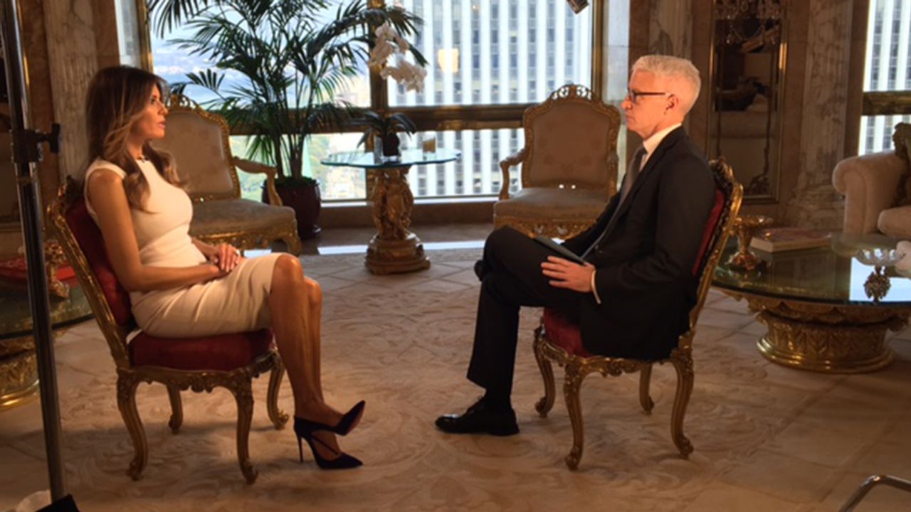 Melania Trump entire CNN interview (Part 1) CNN Politics