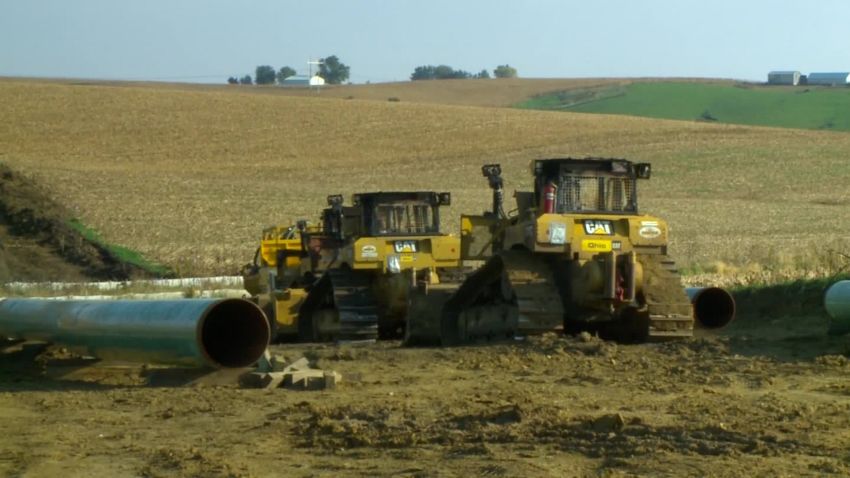 exp Dakota Access Pipeline construction equiptment burned_00002001.jpg