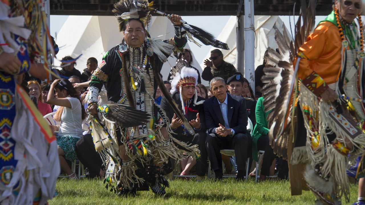 Obama's brand of patriotism acknowledges misdeeds from America's past, and he has aggressively reached out to Native Americans.