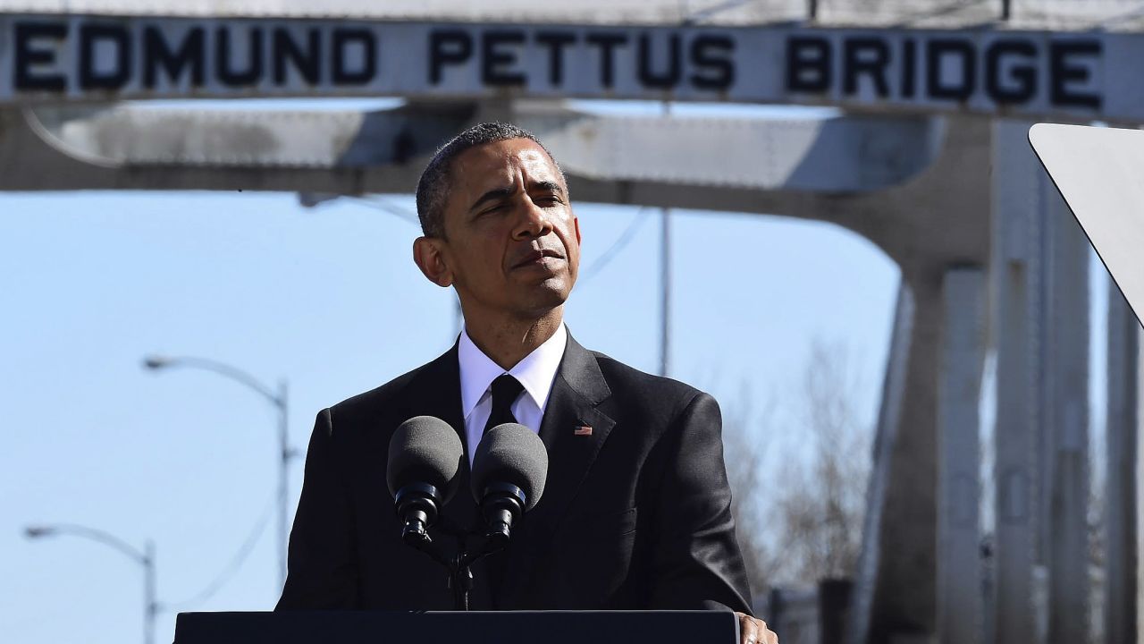 Want to know how  Obama defines American exceptionalism? Listen to his 2015 Selma speech; many say it's his best.