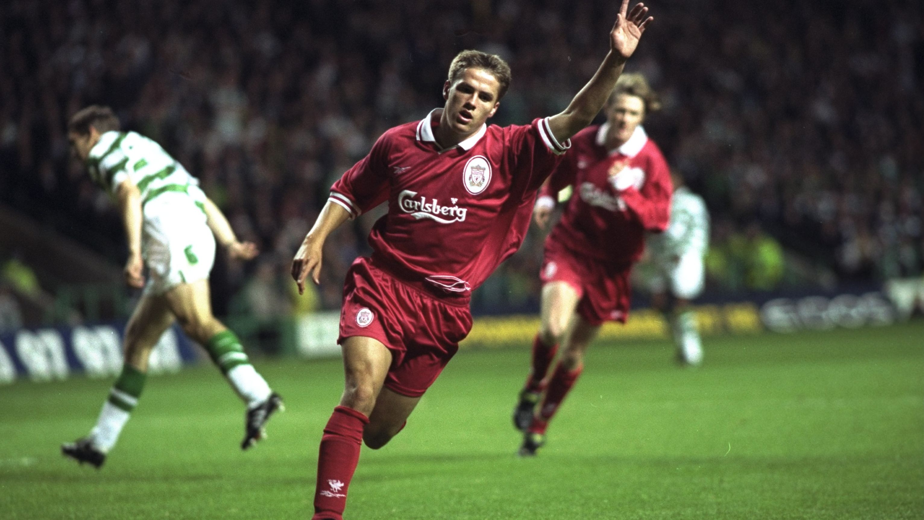 Michael Owen is one of Liverpool's most successful graduates, playing at the 1998 World Cup when 18.