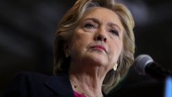 Democratic presidential nominee former Secretary of State Hillary Clinton speaks during a campaign rally at Wake Technical Community College on September 27, 2016 in Raleigh, North Carolina. Hillary Clinton is campaigning in North Carolina a day after facing off with republican presidential nominee Donald Trump in the first presidential debate.  