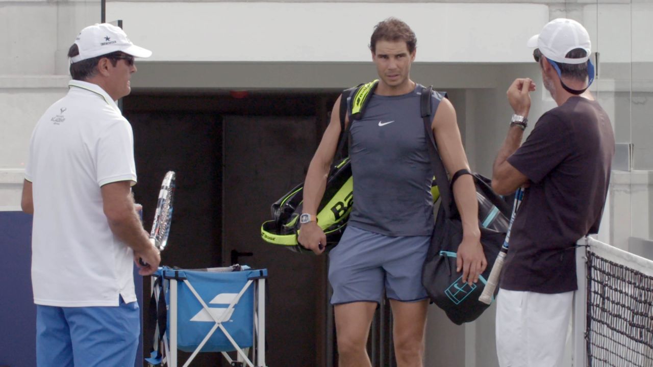Off the court Nadal is bringing one of his long-term goals into fruition.