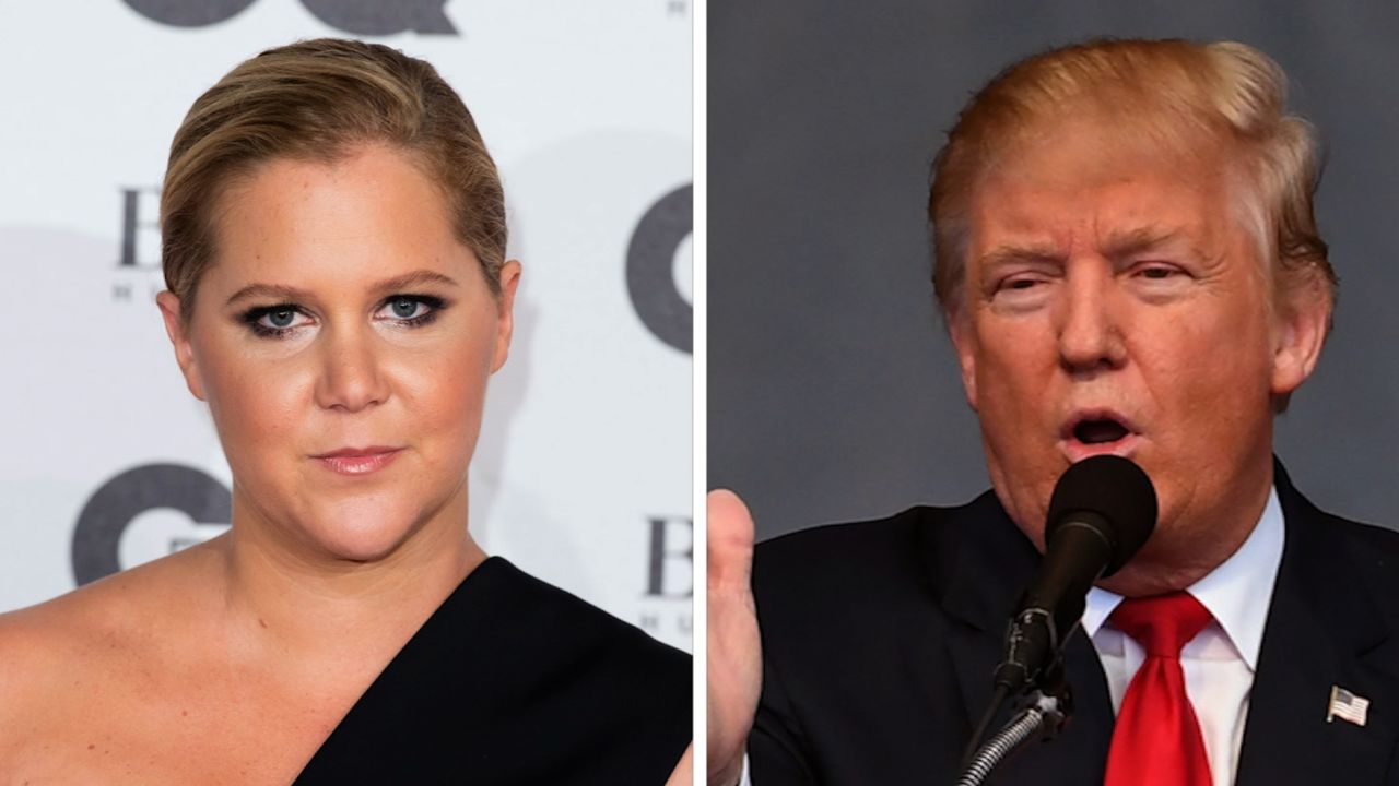 Habla español? Amy Schumer might have to learn it if she moves to Spain due to a Trump victory.