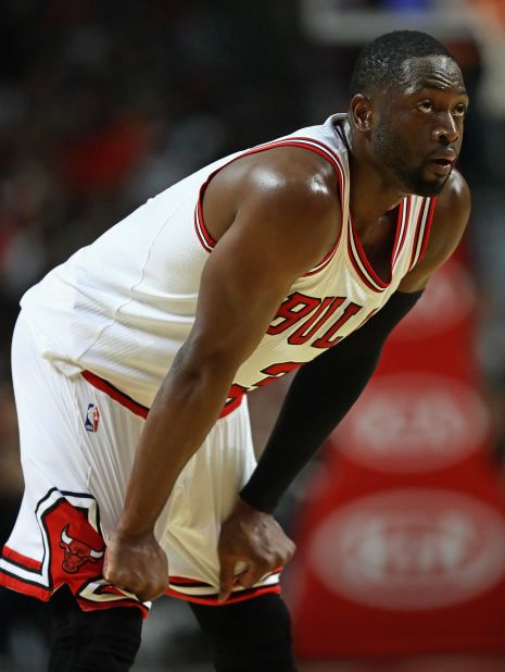 Entering his 14th year, the 34-year-old Wade is following a campaign where he notched 74 regular season games for the first time since 2011. But he also recorded a career-low in minutes (30.5 per game) and three-point shooting (a dismal 16%). Seeking star power, the Chicago Bulls signed the three-time champion to a two-year $47 million deal.  