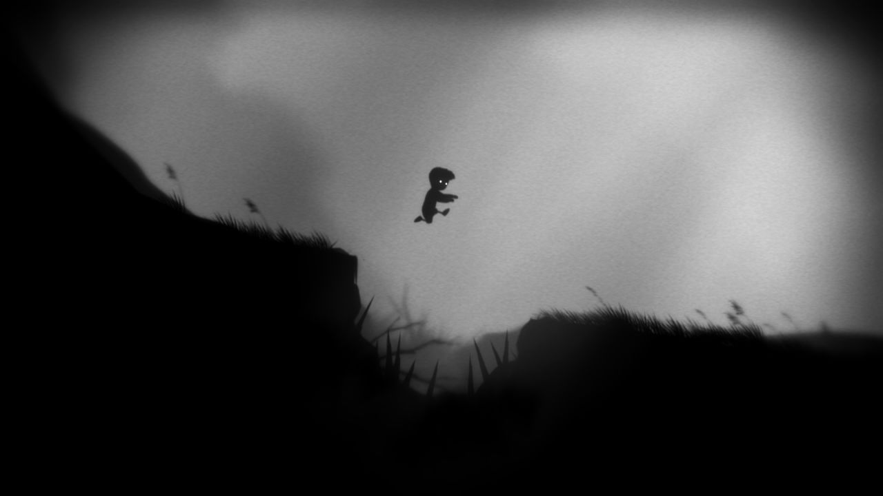 "What struck me about 'Limbo', was the way in which danger was presented," explains Melissinos. "The game is created with a deliberately restrictive black and white palette, which means danger is everywhere, lurking in the shadows."