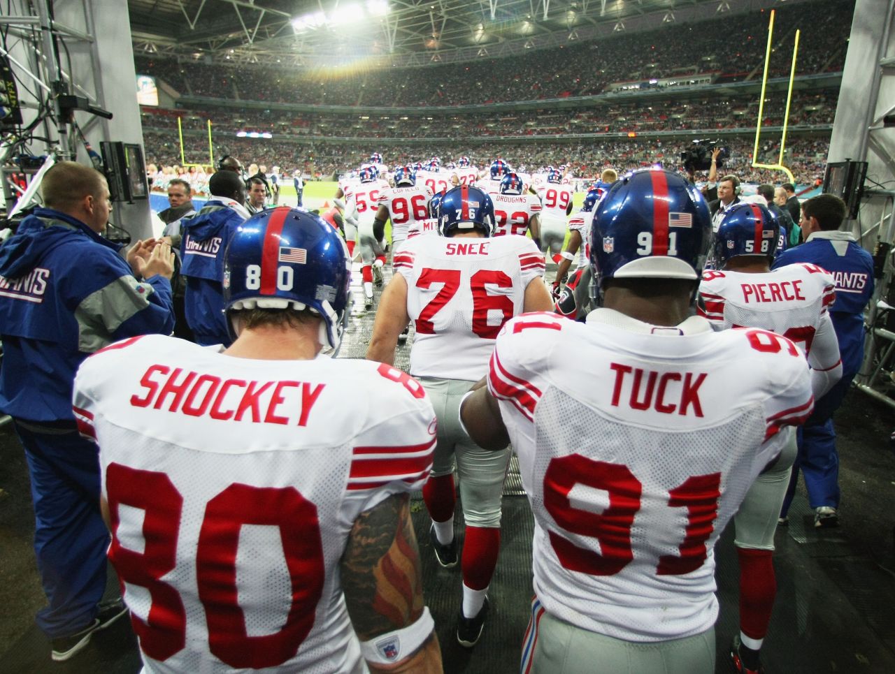 Regular-season NFL games have been a fixture in London since the Giants played the Miami Dolphins at Wembley Stadium in October 2007. 