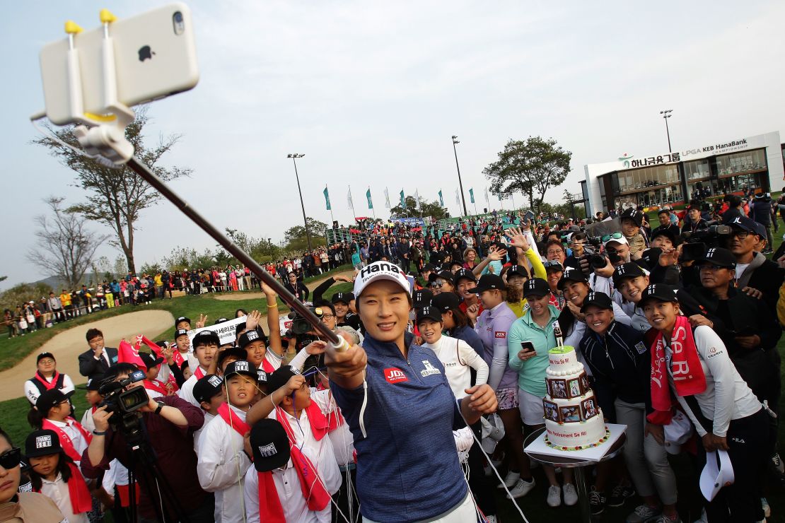 Se Ri Pak's last tournament was in Incheon, South Korea, last month.