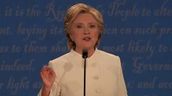 Hillary Clinton debate 01