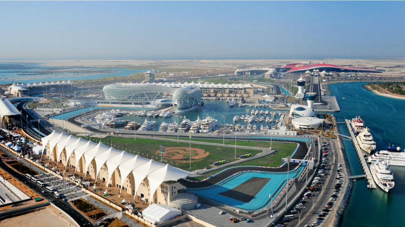 The 2016 Abu Dhabi Grand Prix is taking place at the end of November. Photo: Yas Marina Circuit.
