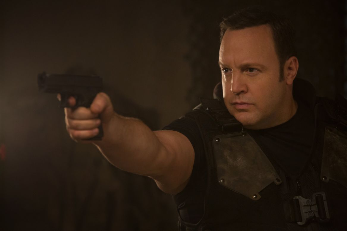 <strong>"True Memoirs of an International Assassin":</strong> Kevin James stars as an author who gets thrust into the world of espionage in this action comedy. <strong>(Netflix)   </strong>