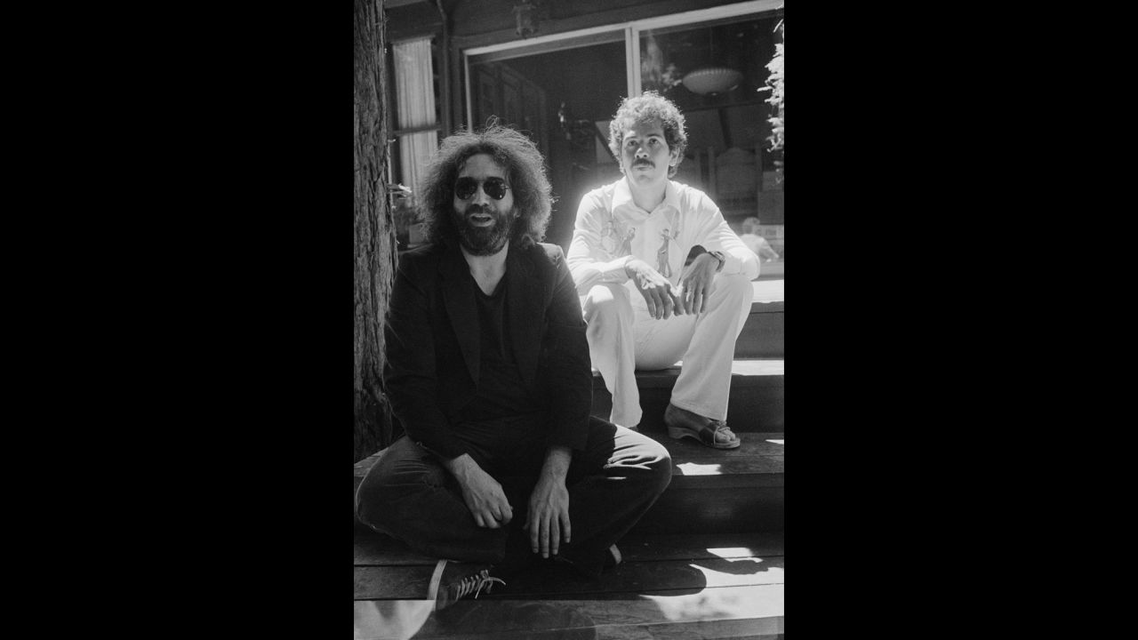 Jerry Garcia, left, and Carlos Santana were two giants in the San Francisco music scene. "The key to a lot of this when I shot ... was them trusting you and being able to let go," Zagaris said. "You know in the end what I really want to do? I want to capture you either as you are or as you think you are or as you want to be."
