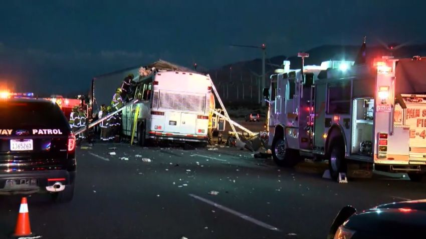 california bus crash