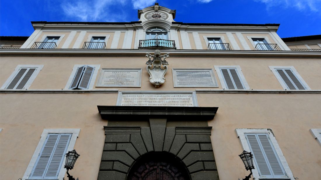 The Apostolic Palace at Castel Gandolfo has been a summer residence and vacation retreat for popes since the 17th century, but Pope Francis has turned it into a museum. 