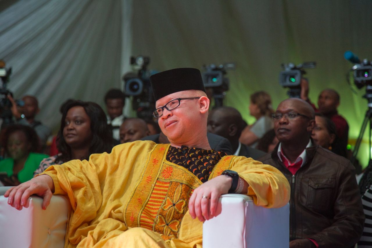 MP Mwaura wants the world to understand that albinos are not "mzungu" -- "white people" -- but human beings. 