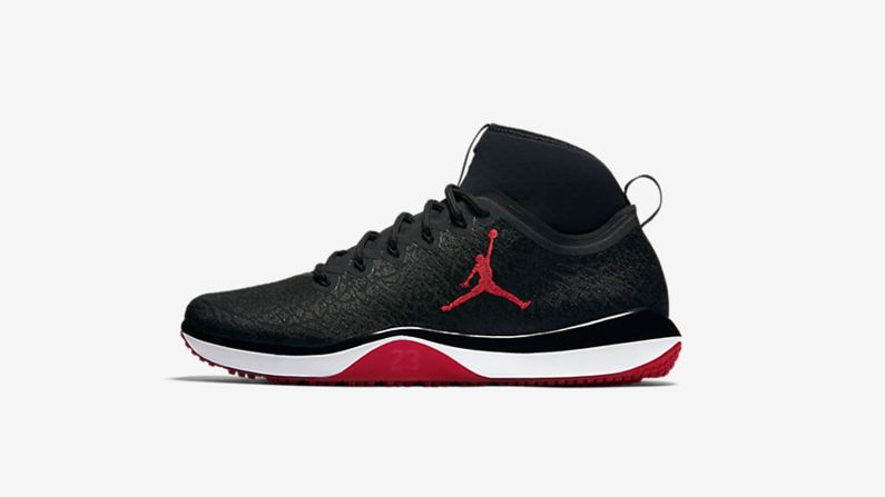 In 1984 Nike signed a five year deal with then Chicago Bulls rookie Michael Jordan, including his promotion of a brand new red and black basketball high top -- the Air Jordan. The fact that the <a href="index.php?page=&url=http%3A%2F%2Fedition.cnn.com%2F2015%2F06%2F30%2Ffashion%2Fhow-sneakers-rose-to-catwalk-fashion%2F">NBA initially banned the shoes</a> for not being majority white only lent to their cachet, and the Air Jordan propelled the growth of sneaker culture among US basketball-loving youth. 