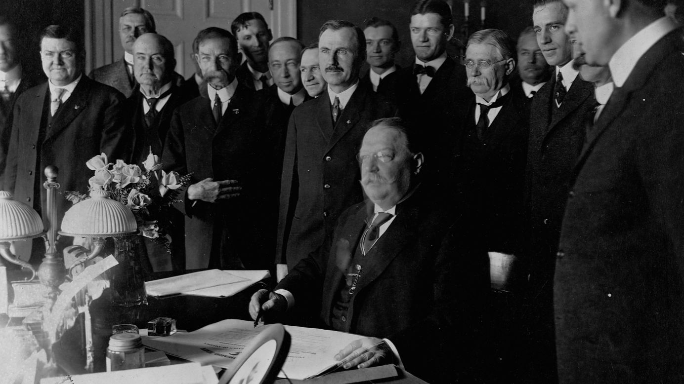 America's skies weren't so spacious when the Cubs were champs -- the United States had only 46 states then. But President William Taft signed New Mexico and Arizona into statehood in 1912.