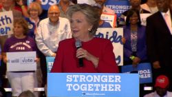 Hillary Clinton Coconut Creek Florida October 25 2016 01